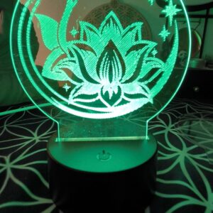veilleuse led lotus