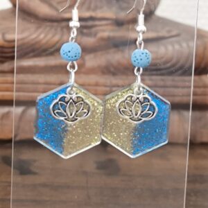 boucle d'oreille aromathérapie