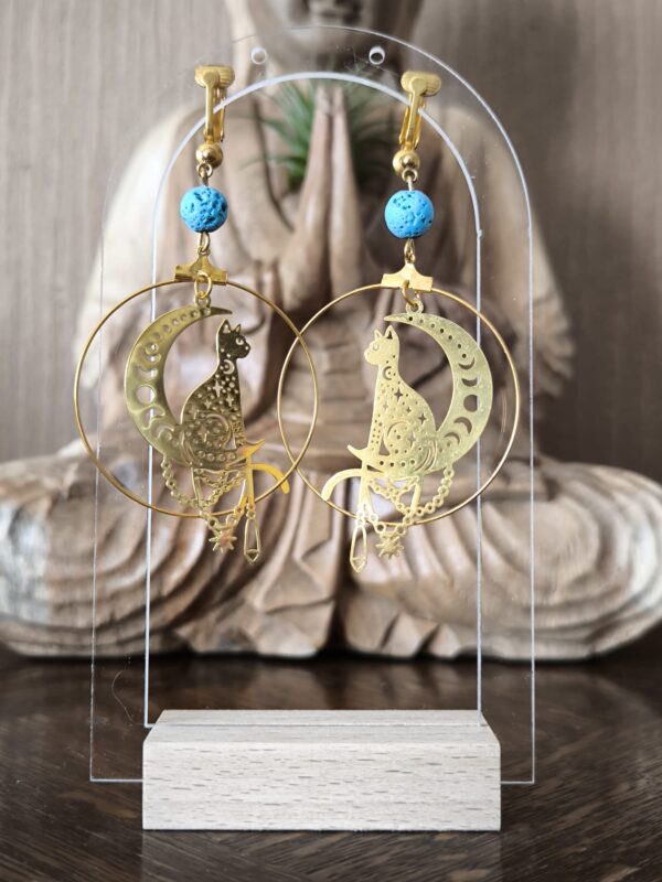 boucle d'oreille aromathérapie