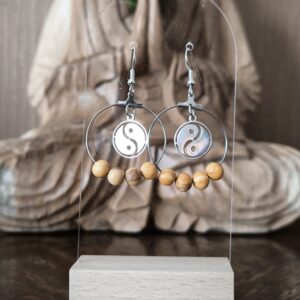 boucle d'oreille aromathérapie