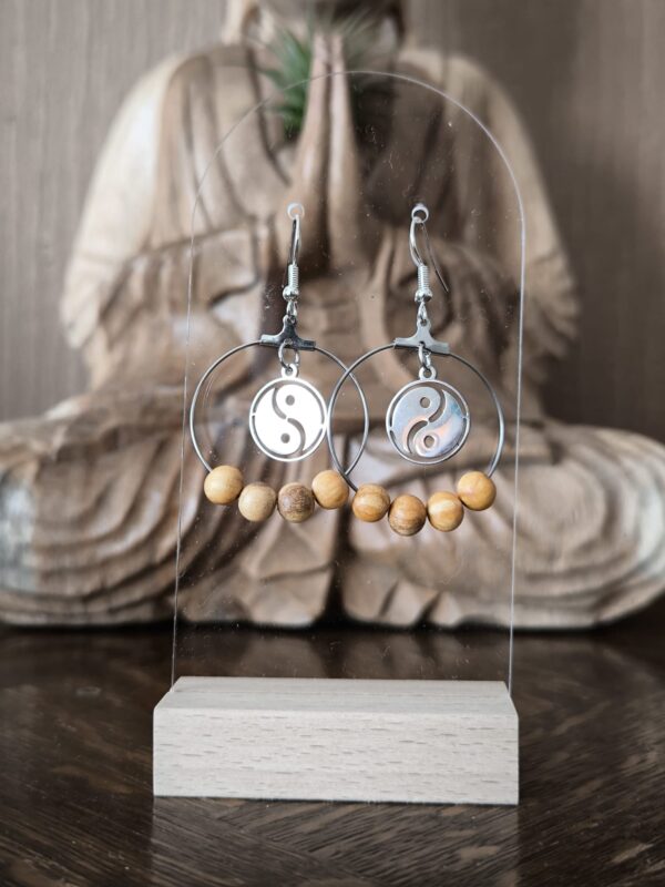 boucle d'oreille aromathérapie