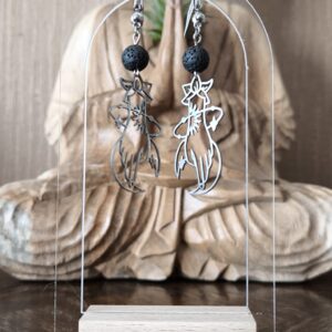 boucle d'oreille aromathérapie