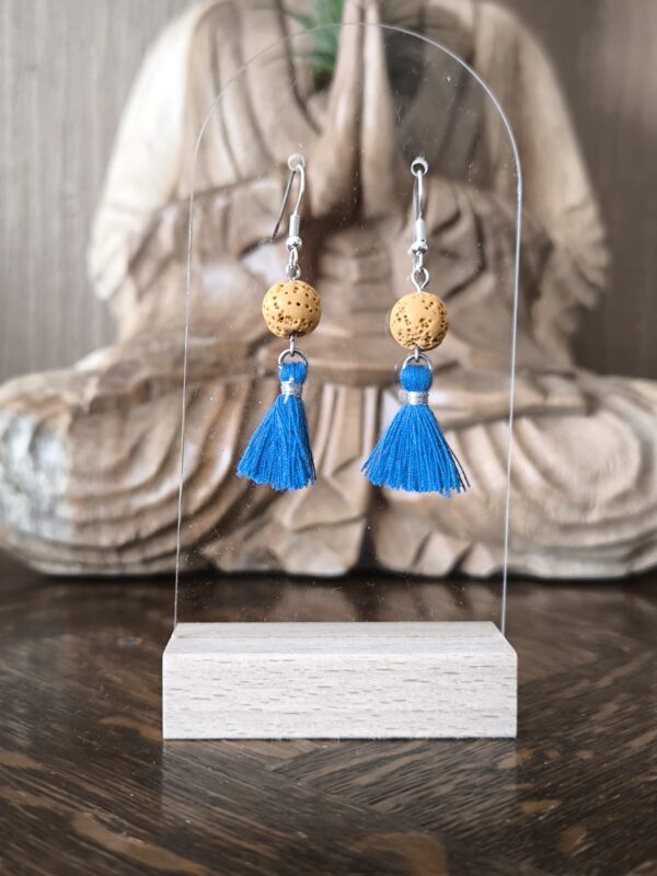 boucle d'oreille aromathérapie