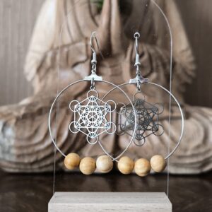 boucle d'oreille aromathérapie