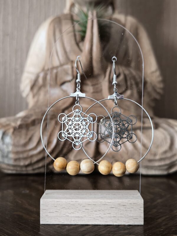 boucle d'oreille aromathérapie