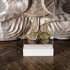 boucle d'oreille aromathérapie