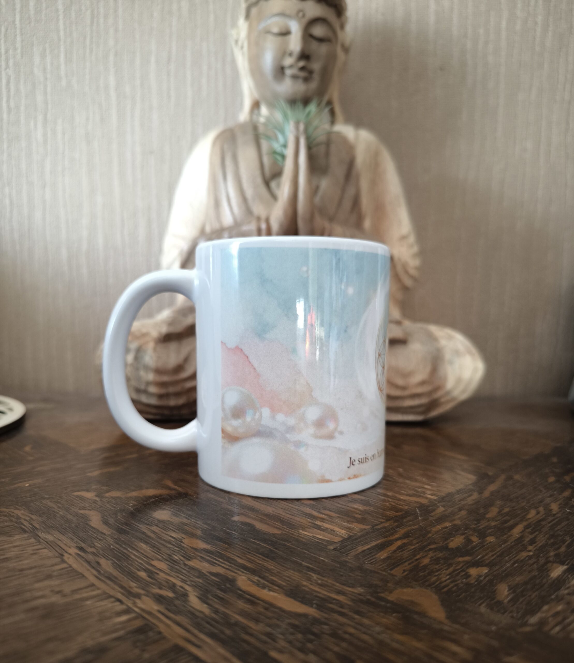MUG Fleur de Vie – Harmonie et Énergie Universelle – Image 2