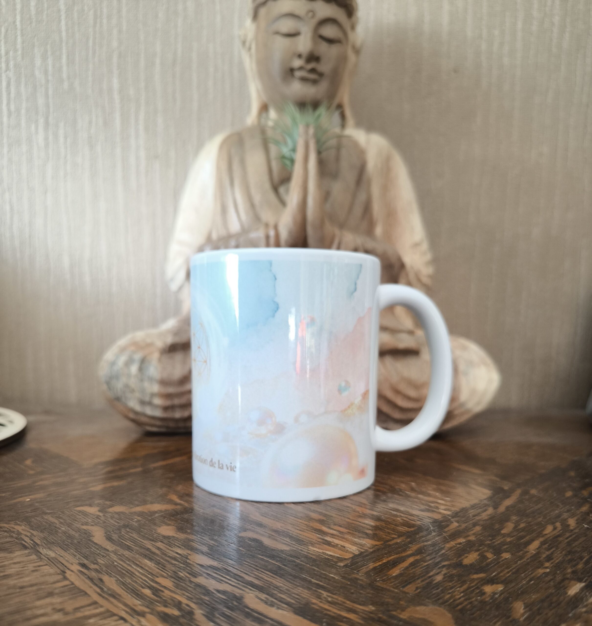 MUG Fleur de Vie – Harmonie et Énergie Universelle – Image 3