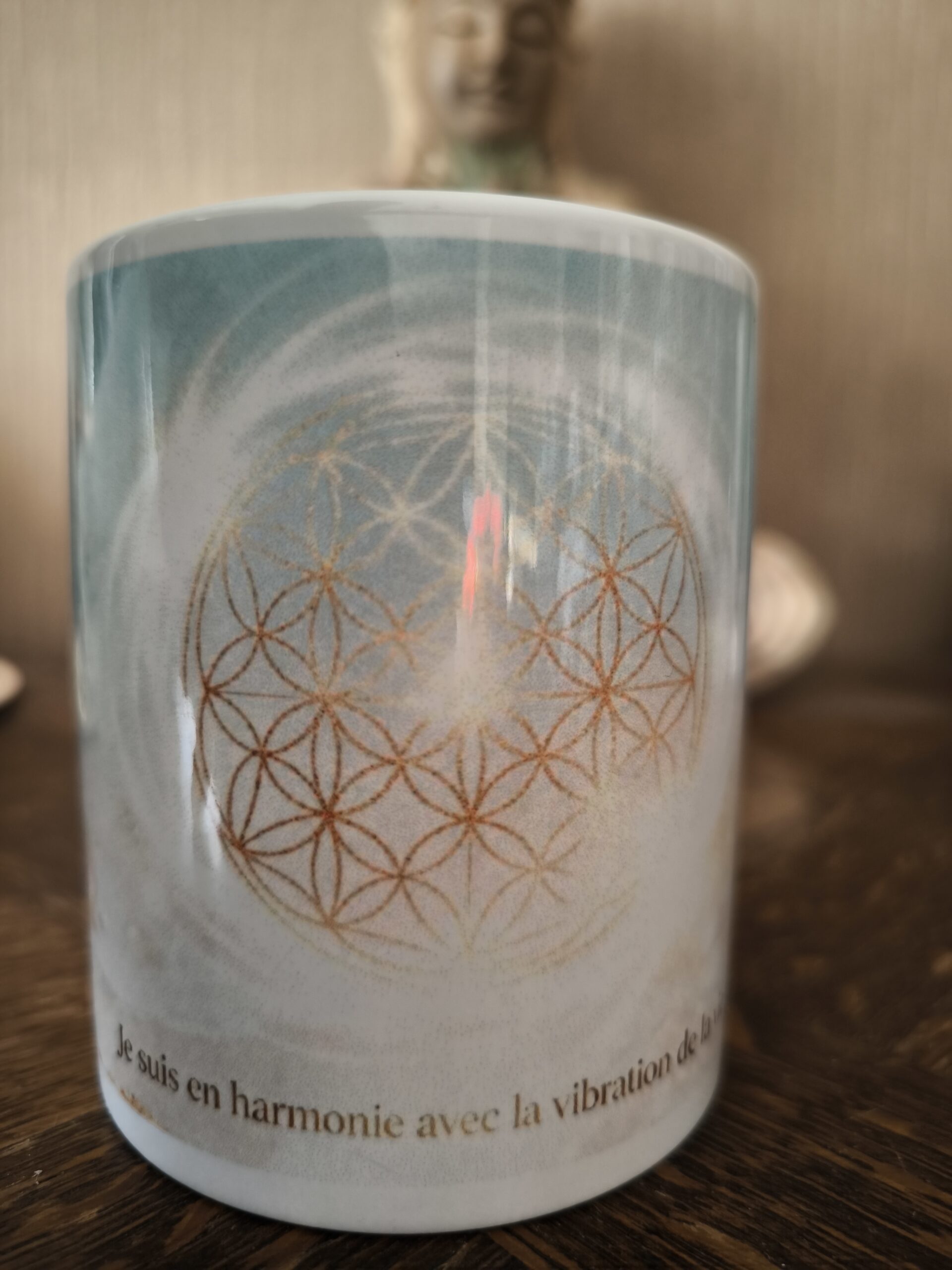 MUG Fleur de Vie – Harmonie et Énergie Universelle – Image 4