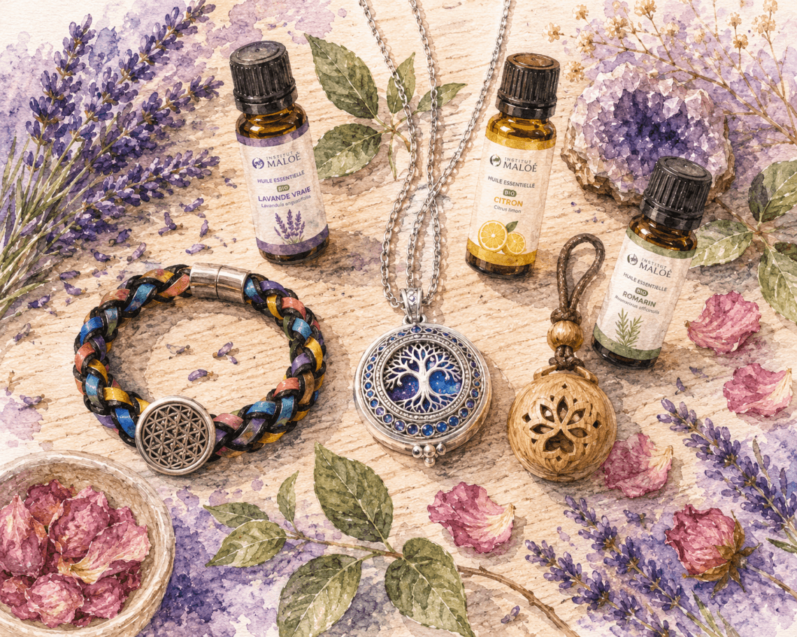 Bijoux aromathérapie