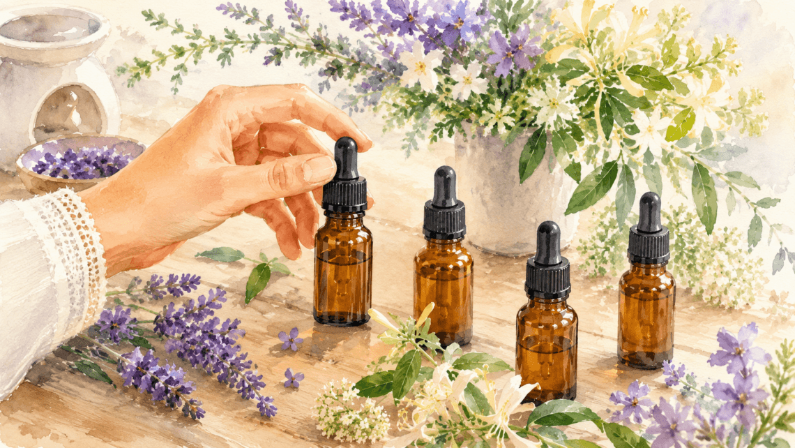 Comment choisir sa fleur de Bach : flacons d'élixirs floraux et fleurs fraîches - conseillère à Gien