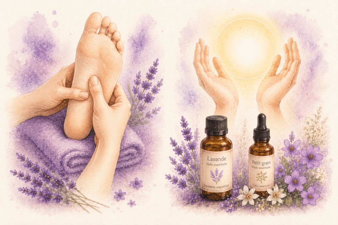 Comment choisir son soin bien-être à Gien : réflexologie, magnétisme, aromathérapie ou fleurs de Bach